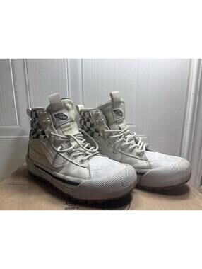 Vans Sk8-Hi MTE-3 GORE-TEX Checkerboard White Black Waterproof Women 8.0 Men 6.5